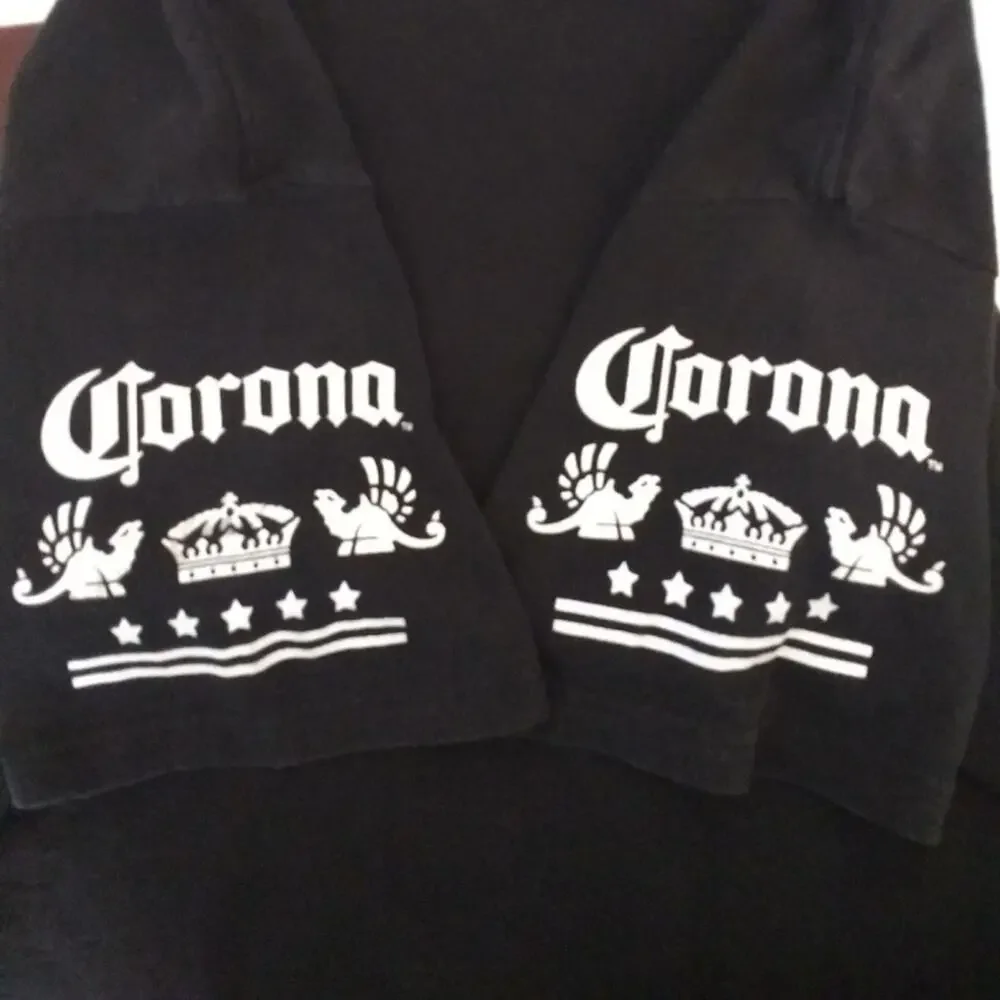 Corona Short Sleeve Black Graphic Tee - Picture 5 of 8